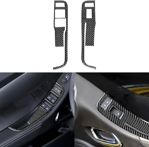 Vista 26 de NVCNX Fibra de carbono real premium compatible con Chevrolet/Chevy Camaro 2010 2011 1SS 2SS 1LT 2LT 1LS 2LS SS LT LS Coupe panel de cubierta