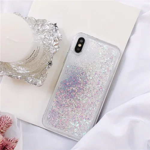 Vista 6 de Funda de silicona suave de arena movediza líquida para Xiaomi Mi 10 9 9T Lite A3 para Redmi Note 9 9S 8 8T 7 7A 6 5 Pro Max 9A 9C Cubierta trasera