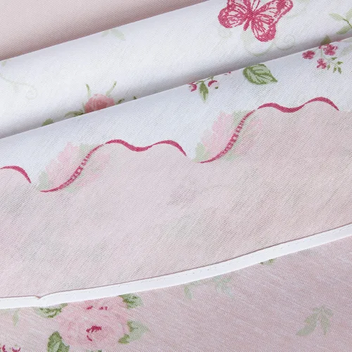 Vista 2 de Mantel rectangular con estampado de rosas de 60 pulgadas o 61x98 pulgadas, mantel rectangular de tela para cocina, comedor y fiesta