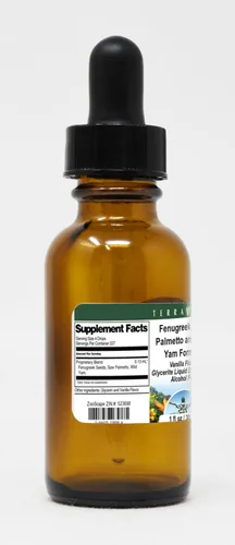 Vista 4 de TerraVita Fórmula de mejora de senos Extracto líquido de glicerita (1:5) - Sabor vainilla (1 oz, ZIN: 523698)