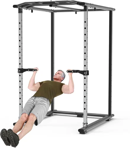 Vista 2 de Kipika Y-Shaped Dip Bar for Power Cage with 5/8" or 1" Hole - Dip Bar Attachments for Home Gym - Heavy Duty Power Rack Attachments - Squat Rack