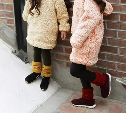 Vista 9 de Lucky staryuan 3 pares de calentadores de piernas para niños y niñas