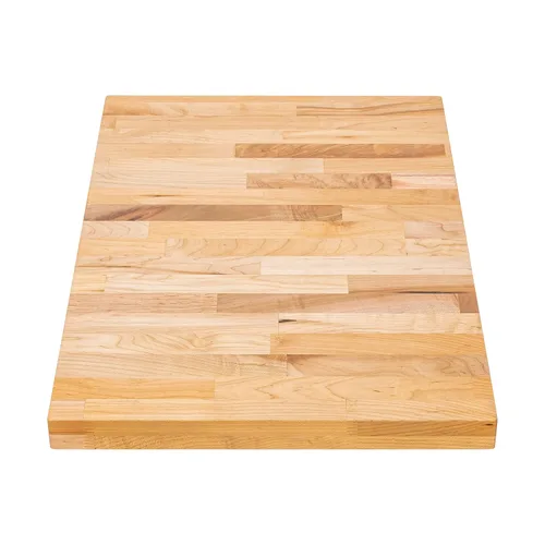 Vista 8 de DuraSteel Encimera de bloque de carnicero de 24 x 36 pulgadas, parte superior de banco de trabajo de arce, mesa de madera maciza para gabinete
