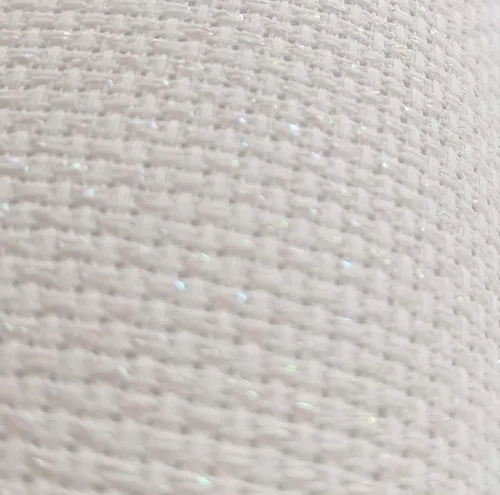 Vista 26 de Tela de punto de cruz de 14CT de algodón Aida de 19 x 28 pulgadas (blanco antiguo)