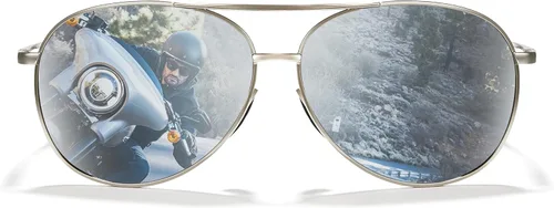 Cyxus Gafas de sol polarizadas para hombre lentes de espejo clásicos protección UV