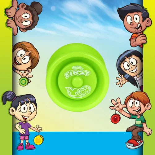 Vista 8 de Duncan Toys First Yo! - Mejor Yo-Yo Principiante para Niños, Yo Yo Sensible, Juguetes YoYo - Azul/Verde