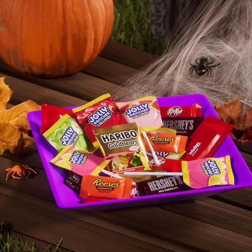 Vista 4 de Hershey Miniatures - Bolsa a granel de caramelos de Halloween con sabores surtidos, 97.96 onzas (330 piezas)