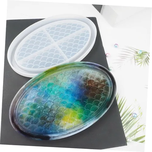 Vista 5 de Molde de palet Suministros de bricolaje Molde de resina epoxi Molde de resina para manualidades, molde de silicona, accesorios de bricolaje, molde