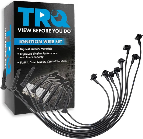 Vista 88 de TRQ Juego de cables de bujía de encendido del motor compatible con Hyundai Tucson Kia Sportage 2.7L Nrew
