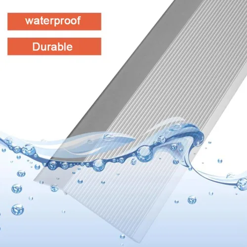 Vista 3 de KADEUX Metal Thresholds For Doorways, Indoor Transition Strip Threshold Ramp, Vinyl Floor Transition Strip Anti-Slip Threshold Strip, 1-2cm/2-4cm