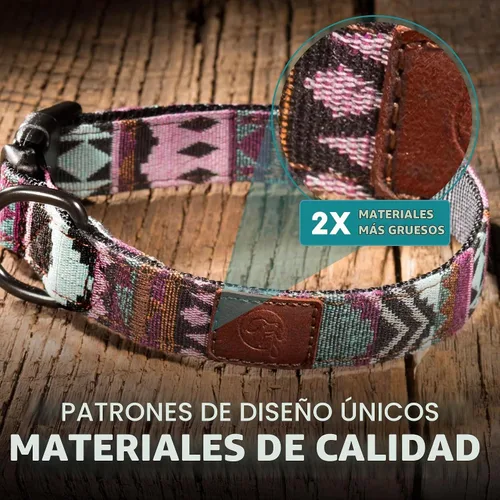 Vista 3 de Embark Adventure Collar para Perros – Collares de perro de nailon elegantes y duraderos para perros pequeños, cómodo collar para mascotas, collares