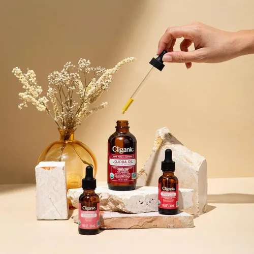 Vista 4 de Cliganic Aceite de marula orgánico, 100% puro, para rostro y cabello Natural prensado en frío sin refinar (el embalaje puede variar)