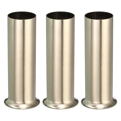 Vista 10 de MECCANIXITY Fundas para candelabros de 3.1 pulgadas de alto, fundas de metal para candelabros, se adaptan a la mayoría de candelabros, bronce Bronce