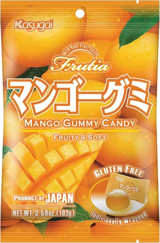 Vista 30 de Kasugai Fruit Assort - Caramelos de gomitas de 3.59 onzas (paquete de 3)