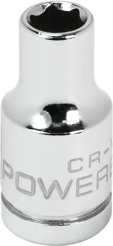 Vista 11 de Powerbuilt 648279 - Zócalo poco profundo de 1/4 pulgadas x 1/2 pulgada y 6 puntos