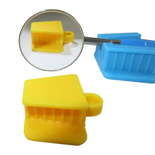 Vista 6 de Osung Espejo bucal inclinable dental de gran tamaño 1.535 in - DMS39