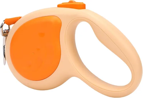 Vista 2 de GLOGLOW Retractable Dog Leash 9.84ft, Retractable Leashes Dog Telescopic Traction Rope with Soft Grip for Stainless Steel Strong Nylon Tape for