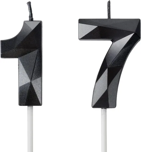 Vista 255 de Velas Número 1, Velas de Primer Cumpleaños, Vela Roja de Feliz Cumpleaños para Pastel, Decoraciones de Cobertura de Pastel de Diseño 3D para Niñas