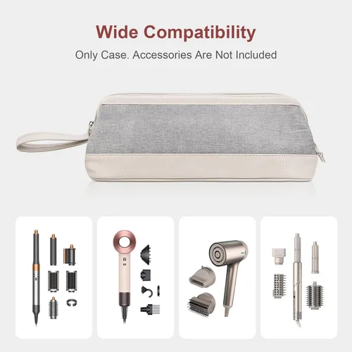 Vista 6 de Buwico Funda de viaje Airwrap para Dyson/Shark Flexstyle, bolsa de viaje para Dyson Airwrap/Shark Flexstyle completo Styler y accesorios, bolsa