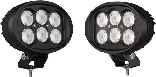 Raycharm Luz de marcha atrás LED ovalada de 4 x 6 pulgadas para tractor John Deere, UTV y ATV, 6000K blanco frío, haz de inundación amplio de largo