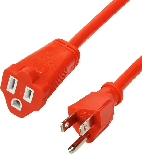 Vista 6 de Toro 51621 UltraPlus - Soplador de hojas, velocidad variable (hasta 250 mph) con impulsor de metal, 12 amperios, rojo y cable de extensión de vinilo
