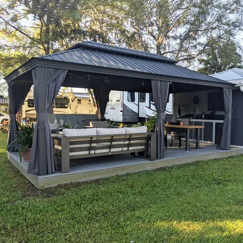 Vista 60 de Purple leaf - Gazebo para exteriores.