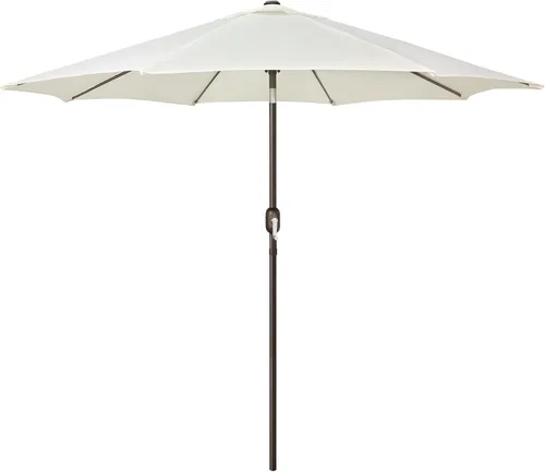 Vista 9 de Blissun - Sombrilla de aluminio para patio al aire libre de 9 pies, sombrilla de mesa para exteriores, sombrilla de jardín, sombrilla de mercado