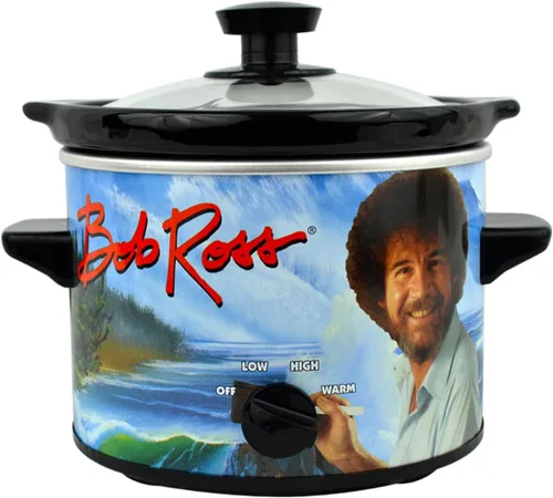 Vista 12 de Uncanny Brands Olla de cocción lenta Bluey de 2 cuartos - Pequeño aparato de cocina