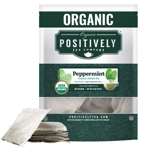 Vista 71 de Organic Positively Tea Company, Té Rooibos de vainilla y naranja sanguina, hoja suelta, 4 onzas