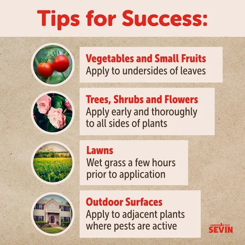 Vista 6 de Sevin 100547234 Asesino de insectos listo para usar 1 galón, etiqueta blanca