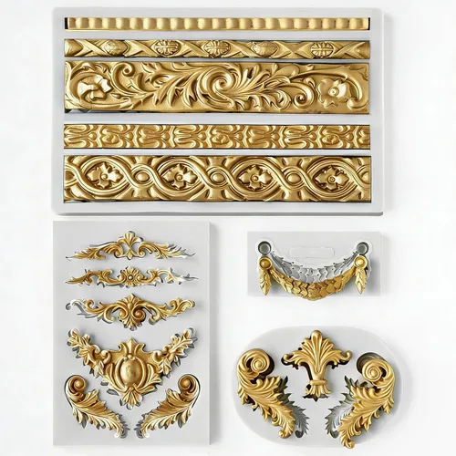 Vista 26 de HKNMTT Moldes redondos de silicona, 2 unidades, 12 cavidades de 2.1 pulgadas, cilindros cubiertos de chocolate, moldes para hornear antiadherentes