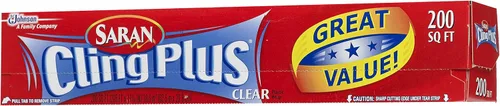 Vista 2 de Saran Cling Plus - Envoltorio de plástico, 200 metros cuadrados