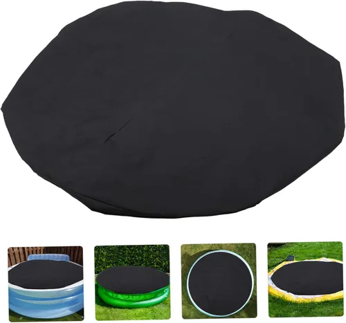 Vista 3 de Happyyami 3 piezas de cubierta de piscina tanque de stock cubierta solar para piscina sobre el suelo cubierta plegable piscina piscina piscina