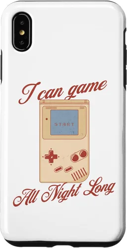 Vista 11 de I Can Game All Night Long Retro Handheld Gamer Case for iPhone 16