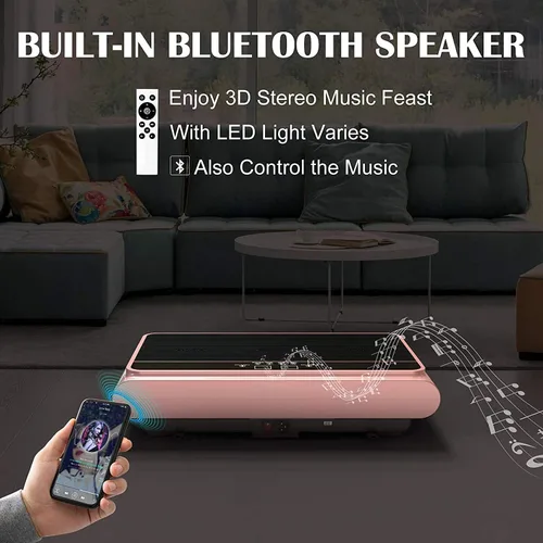 Vista 3 de Natini Vibration Plate Exercise Machine - Whole Body Workout Vibration Platform Lymphatic Drainage Machine for Weight Loss Home Fitness with