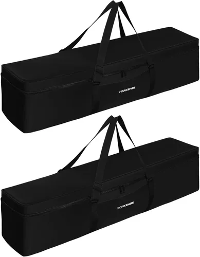 Vista 7 de Bolsa de repuesto para silla de campamento, bolsa extra grande con cremallera de 42 pulgadas, funda de transporte plegable impermeable con correa