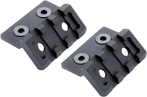 Vista 6 de LEGEED - Montura de riel Picatinny con desplazamiento para luz/óptica, con 3 ranuras, compatible con Mlock