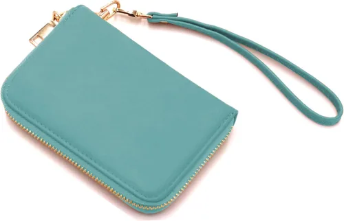 Vista 2 de LOVESOME Cartera pequeña con cremallera alrededor de la muñeca para mujer