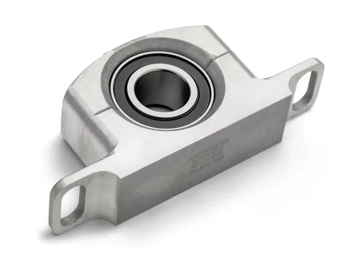 Vista 4 de SuperATV Rodamiento de aluminio fundido resistente compatible con modelos Can Am (ver ajuste), autoalineable y engrasable