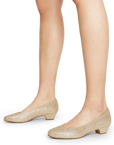 Vista 5 de Dream Pairs - Zapatos de tacón alto Mila Low Chunky para mujer