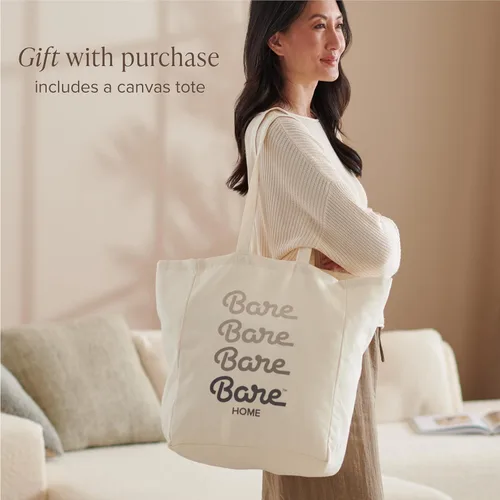 Vista 8 de Bare Home Juego de sábanas y fundas de almohada de 100 % algodón orgánico para cama individual, tejido percal vigoroso, ligero y transpirable