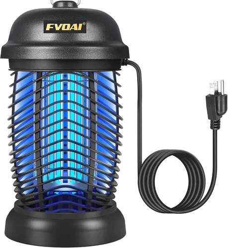 Exterminador de insectos Fvoai, mosquitero electrónico para exteriores e interiores, trampa que atrae plagas, para patio