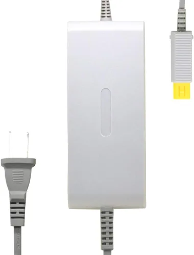 WiCareYo Adaptador de fuente de alimentación de CA Cargador de pared Enchufe para Wii U Sistema de consola