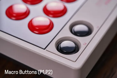 Vista 3 de 8Bitdo Arcade Stick for Switch & Windows, Arcade Fight Stick Support Wireless Bluetooth, 2.4G Receiver and Wired Connection
