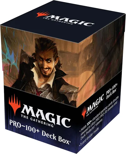 Vista 2 de Ultra Pro - Magic: The Gathering - Streets of New Capenna 100+ Deck Box (A) - Protege tus cartas coleccionables, tarjetas de juego y tarjetas