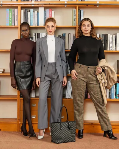 Vista 4 de MANGOPOP Women's Mock Turtle Neck Long Sleeve Tops Bodysuit Jumpsuit