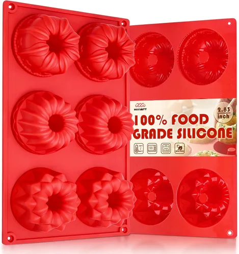Vista 11 de HKNMTT Moldes de Silicona Mini Forma Redonda, 468 Cavidades Bandeja de Horneado de Pequeñas Semi Esferas Moldes para Golosinas para Perros y Dulces