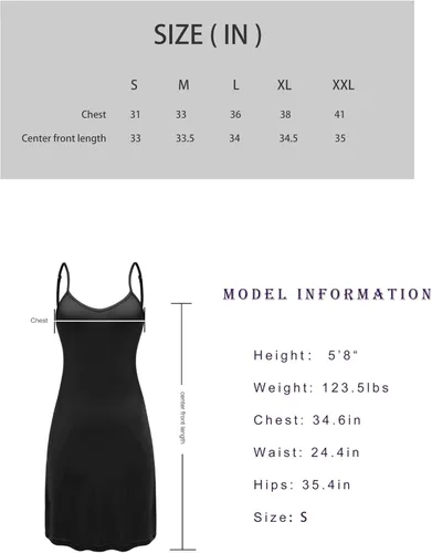 Vista 7 de LB LIFEBEST Vestido largo con tirantes delgados para mujer