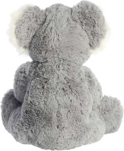 Vista 4 de Aurora Peluche de koala tierno, comodidad acogedora, acurrucamientos sin fin, color gris, 14 pulgadas