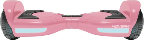 Hover-1 Blast Scooter eléctrico de autoequilibrio con neumáticos de 6.5 pulgadas, motores duales de 160 W, velocidad máxima de 7 mph y rango máximo